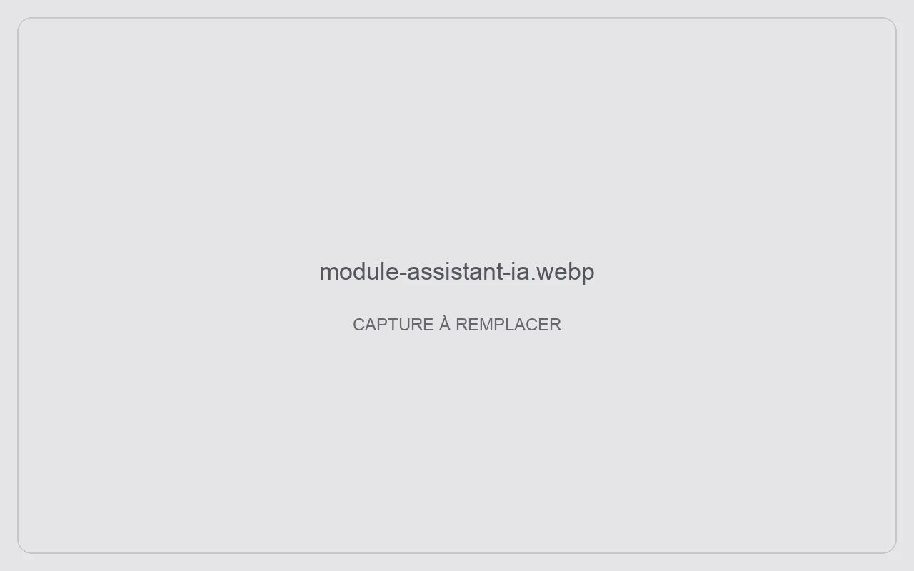 Assistant IA dans AIO Resto